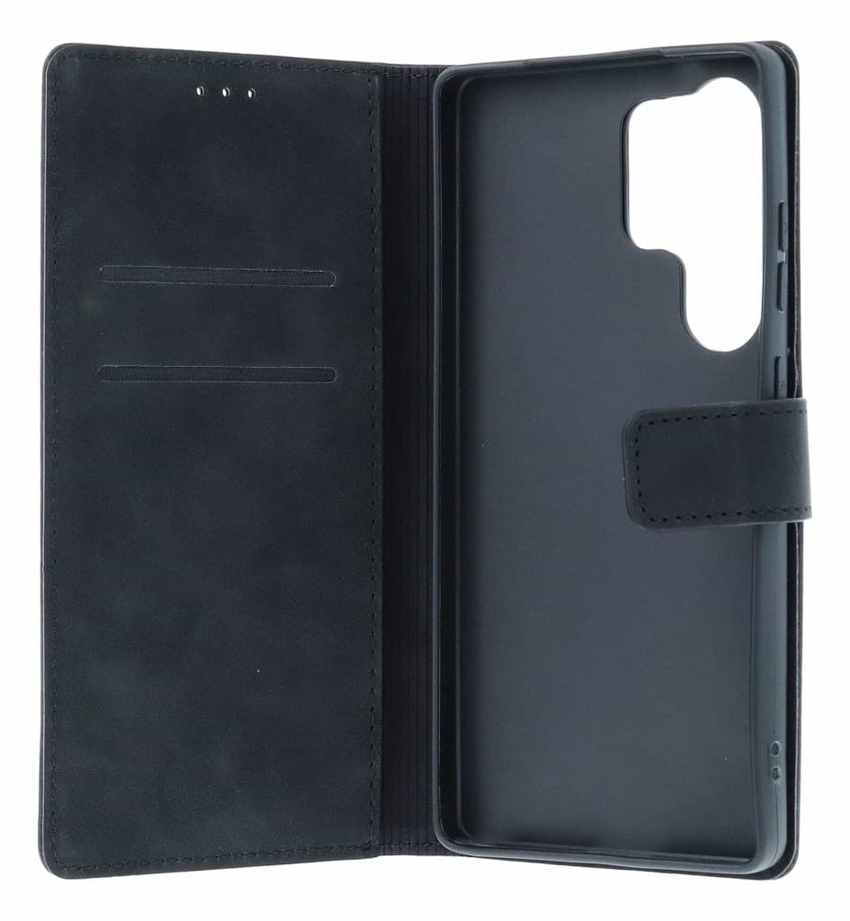 Pouzdro TopQ Tender Samsung S25 Ultra knížkové černé 134253 - náhled 3