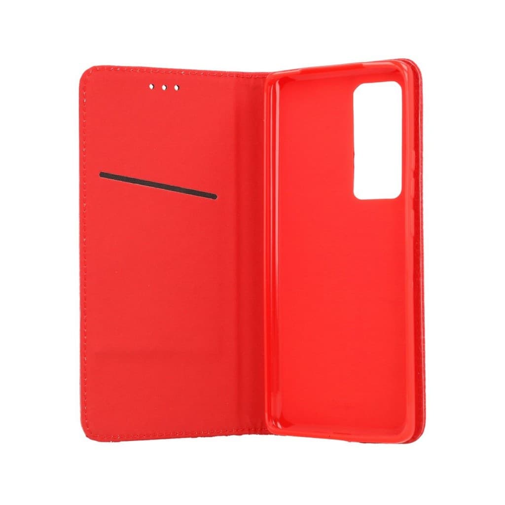 Pouzdro TopQ Vivo X60 Pro 5G Smart Magnet knížkové červené 67788 - náhled 3