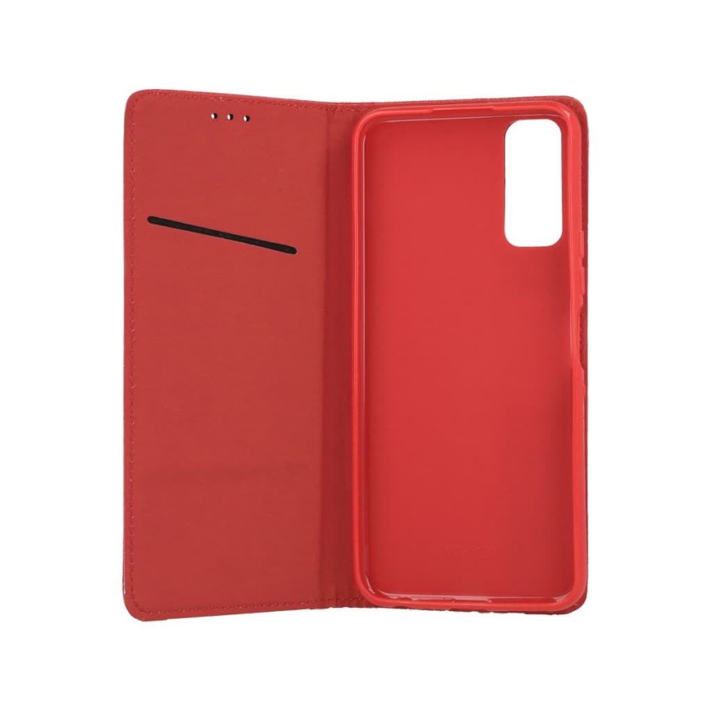 Pouzdro TopQ Vivo Y20s Smart Magnet knížkové červené 66244 - náhled 3