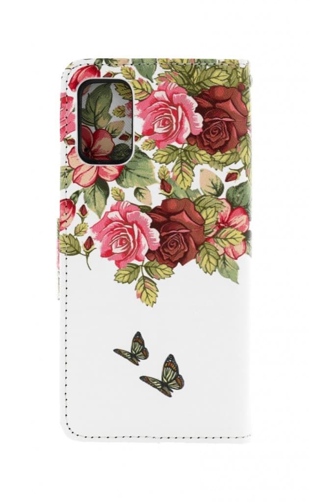 Pouzdro TopQ Xiaomi Poco M3 knížkové Něžné květy 61114 - náhled 2
