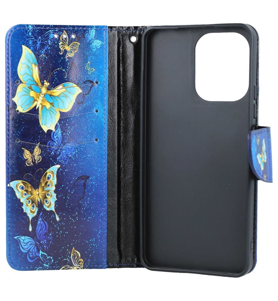Pouzdro TopQ Xiaomi Redmi 13C knížkové Kouzelní motýlci 121937 - náhled 3