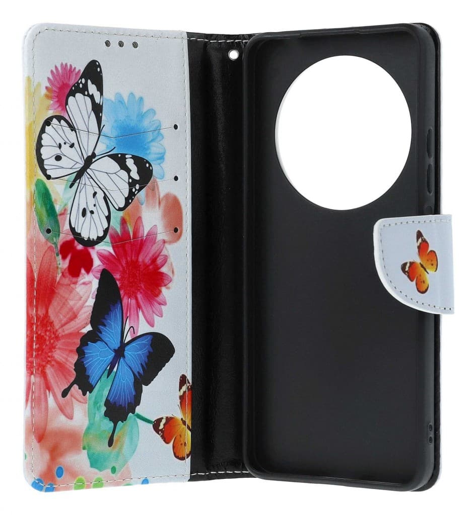 Pouzdro TopQ Xiaomi Redmi 14C Barevné s motýlky 132311 - náhled 3
