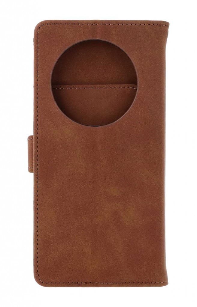 Pouzdro TopQ Xiaomi Redmi 14C knížkové se zipem hnědé 131072 - náhled 2