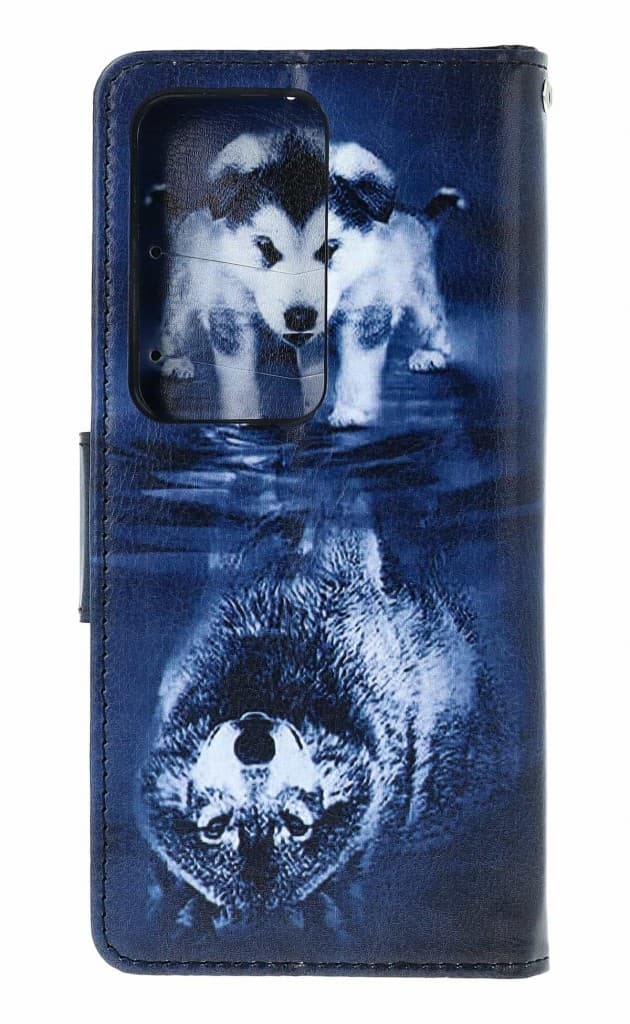 Pouzdro TopQ Xiaomi Redmi 15 knížkové Odraz vlka 168126 - náhled 2