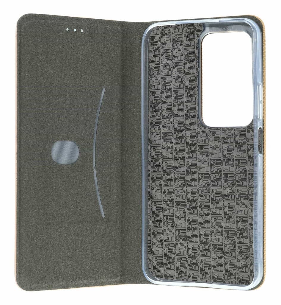 Pouzdro TopQ Xiaomi Redmi 15 knížkové Sensitive Book zlaté 143989 - náhled 3