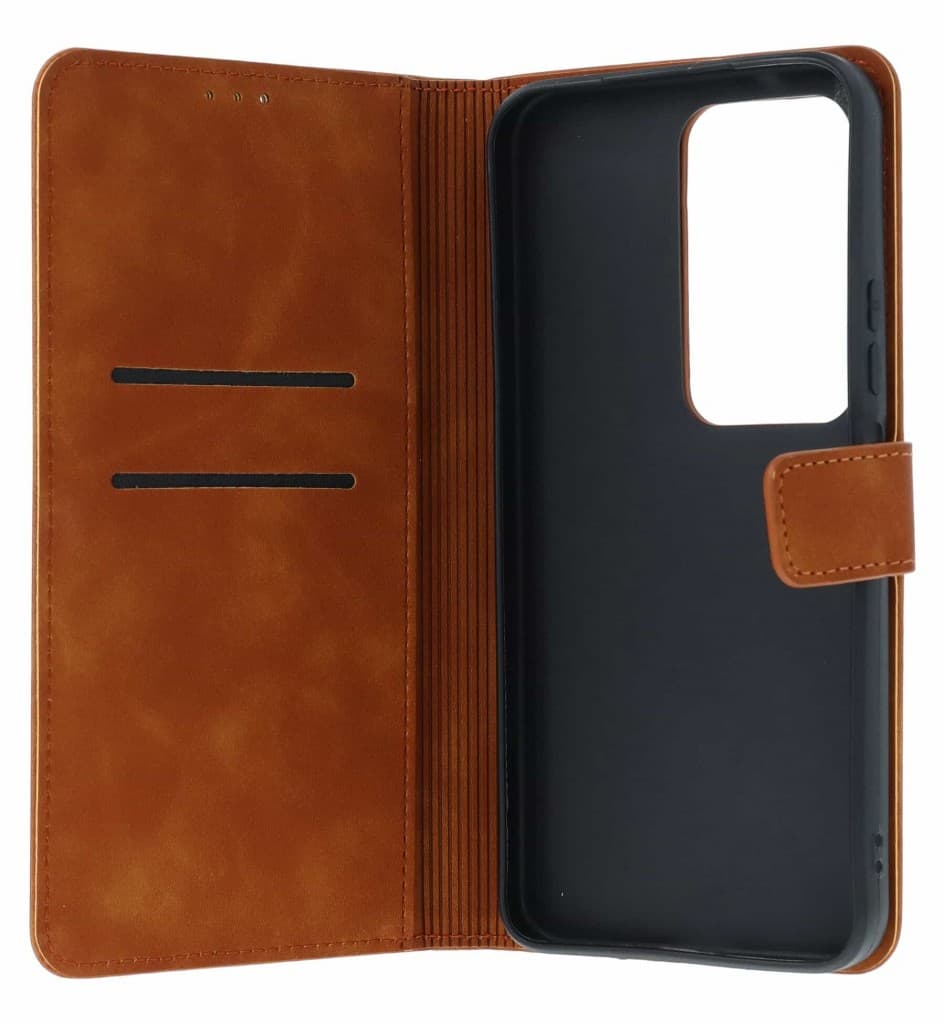 Pouzdro TopQ Tender Xiaomi Redmi 15 knížkové hnědé 167718 - náhled 3