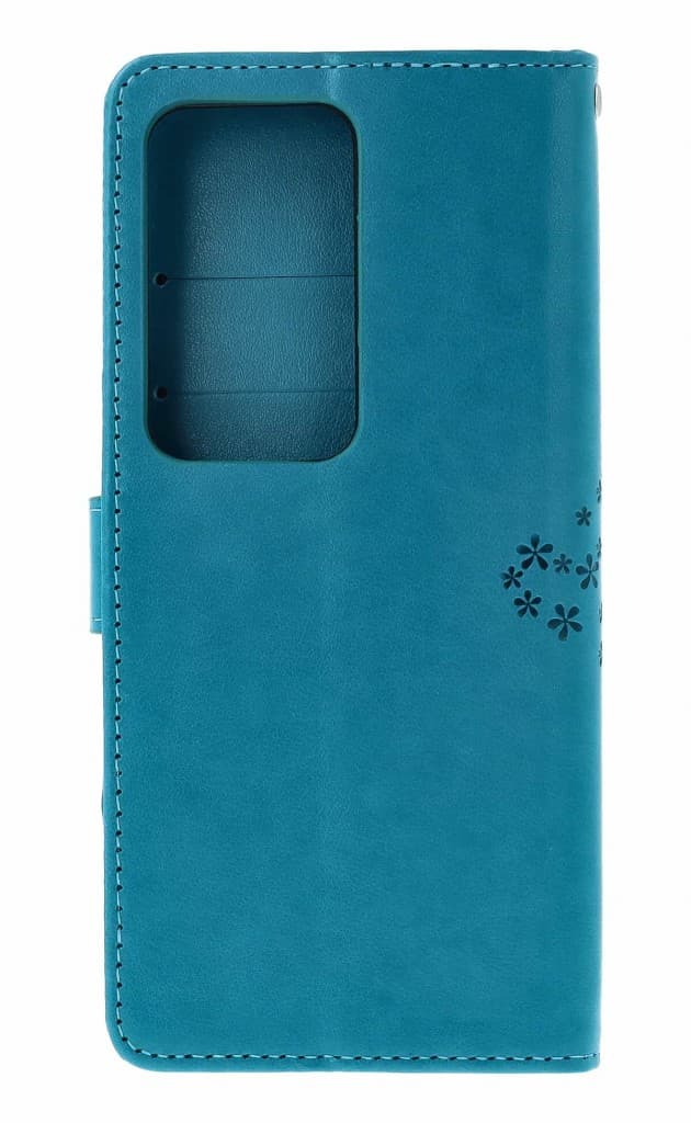 Pouzdro TopQ Xiaomi Redmi 15 knížkové Tyrkysový strom sovičky 168127 - náhled 2