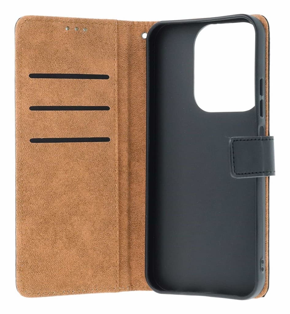 Pouzdro TopQ Xiaomi Redmi 15C knížkové černé s přezkou 2 142381 - náhled 3