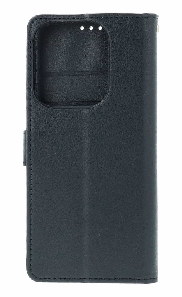 Pouzdro TopQ Xiaomi Redmi 15C knížkové černé s přezkou 142379 - náhled 2