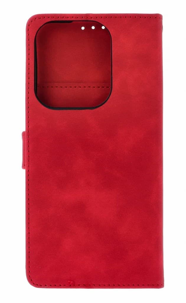 Pouzdro TopQ Xiaomi Redmi 15C knížkové se zipem červené 171750 - náhled 2