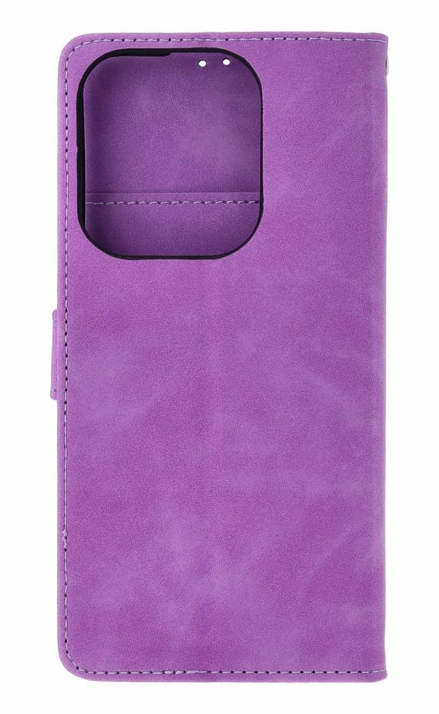 Pouzdro TopQ Xiaomi Redmi 15C knížkové se zipem fialové 171748 - náhled 2