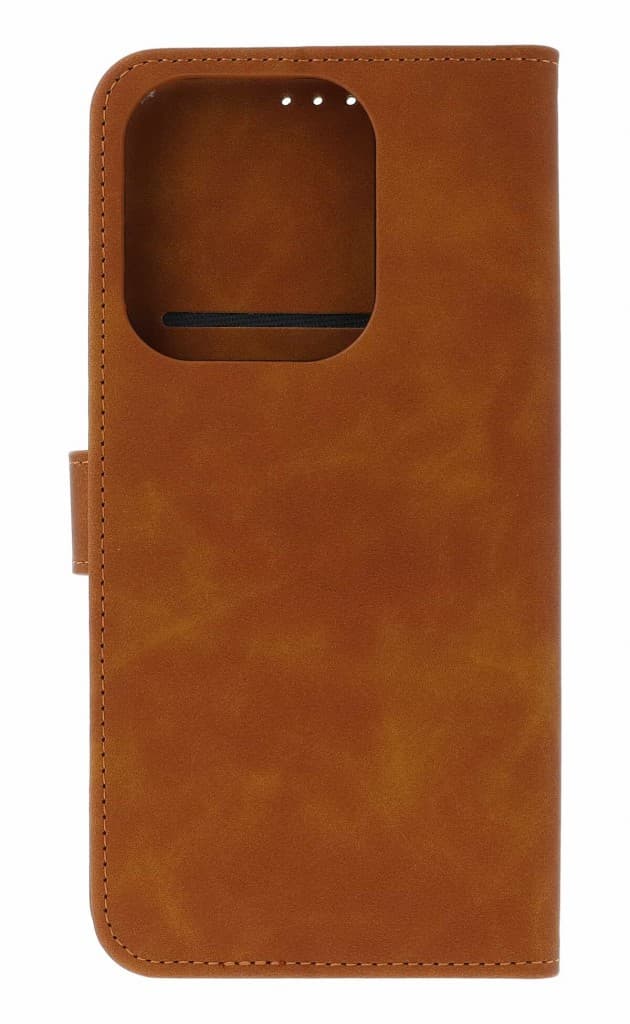Pouzdro TopQ Tender Xiaomi Redmi 15C knížkové hnědé 144046 - náhled 2