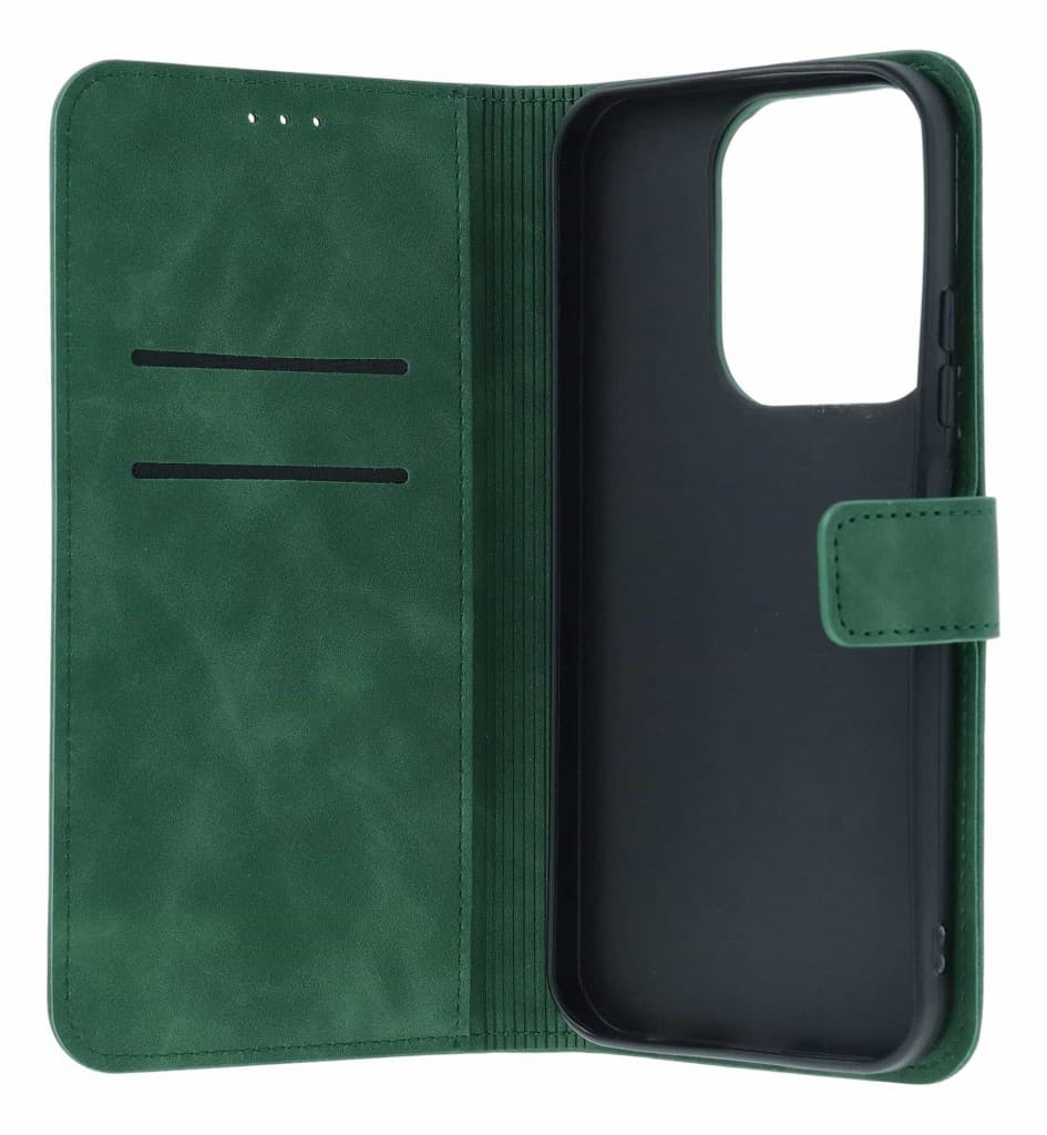 Pouzdro TopQ Tender Xiaomi Redmi 15C knížkové zelené 144045 - náhled 3