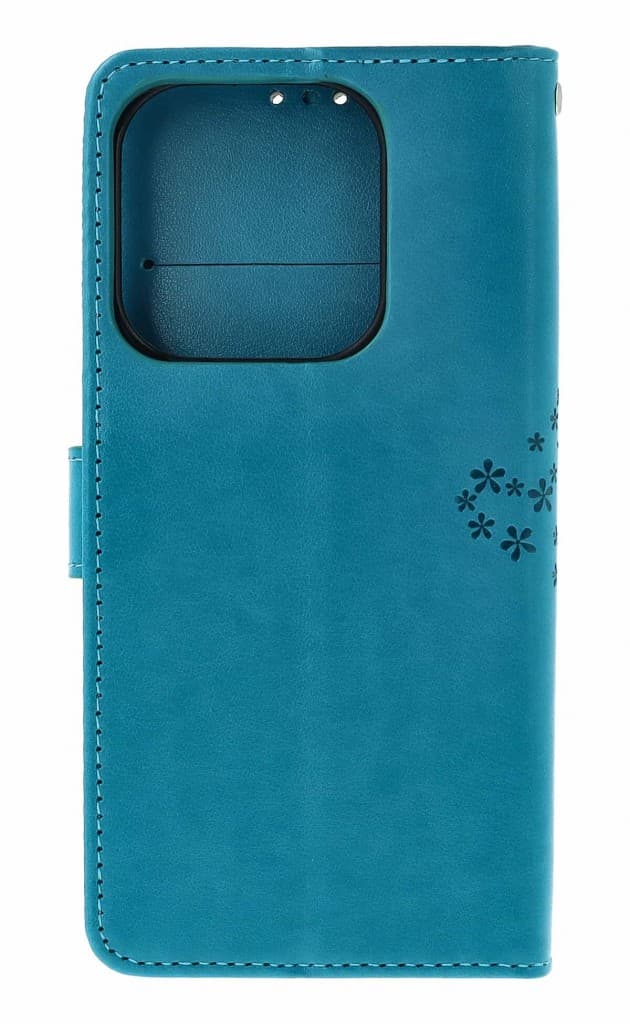 Pouzdro TopQ Xiaomi Redmi 15C knížkové Tyrkysový strom sovičky 168119 - náhled 2
