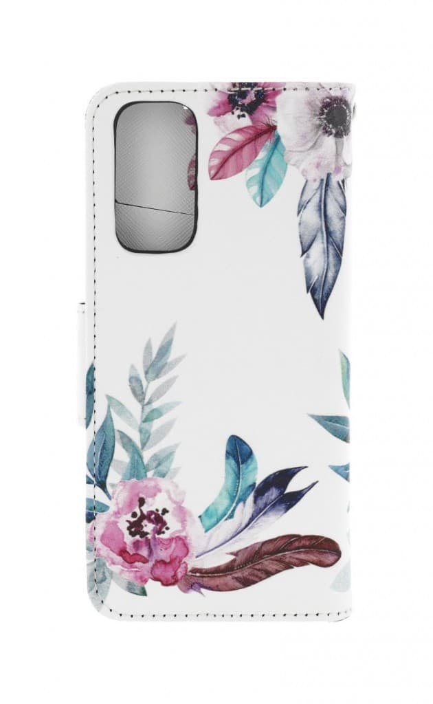 Pouzdro TopQ Xiaomi Redmi Note 11 knížkové Něžná pírka 73628 - náhled 2