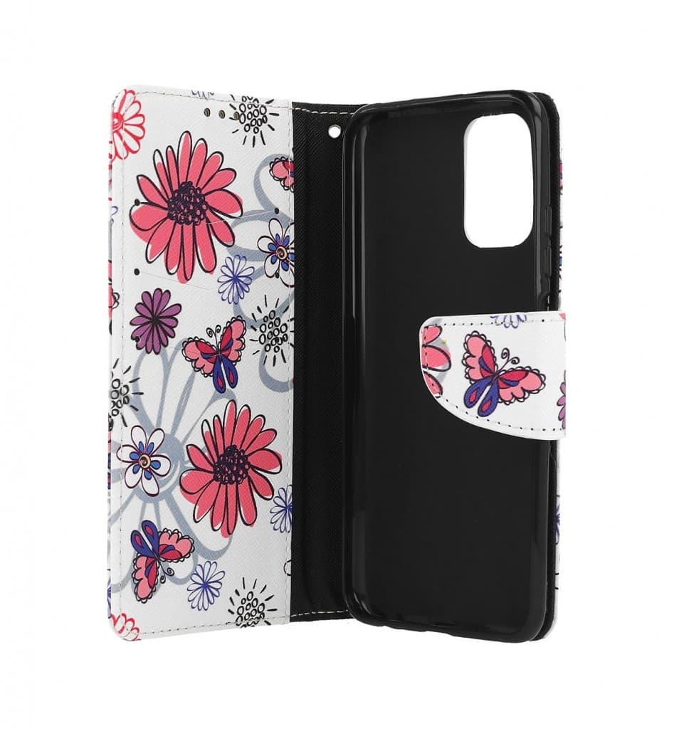 Pouzdro TopQ Xiaomi Redmi Note 11 Pro knížkové Flowers 67707 - náhled 3