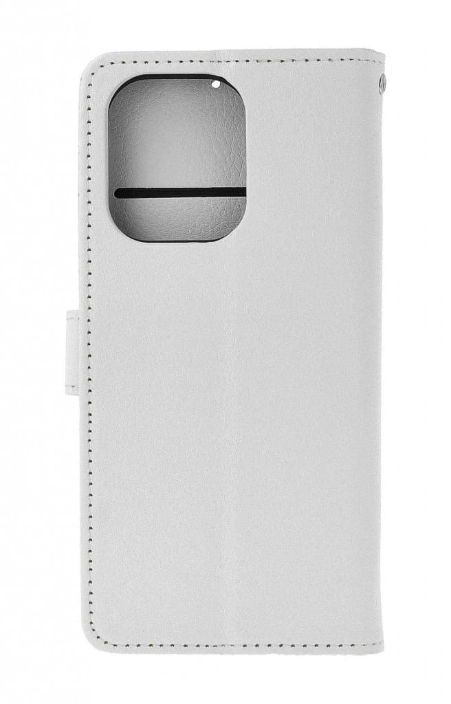 Pouzdro TopQ Xiaomi Redmi Note 13 knížkové bílé s přezkou 130166 - náhled 2