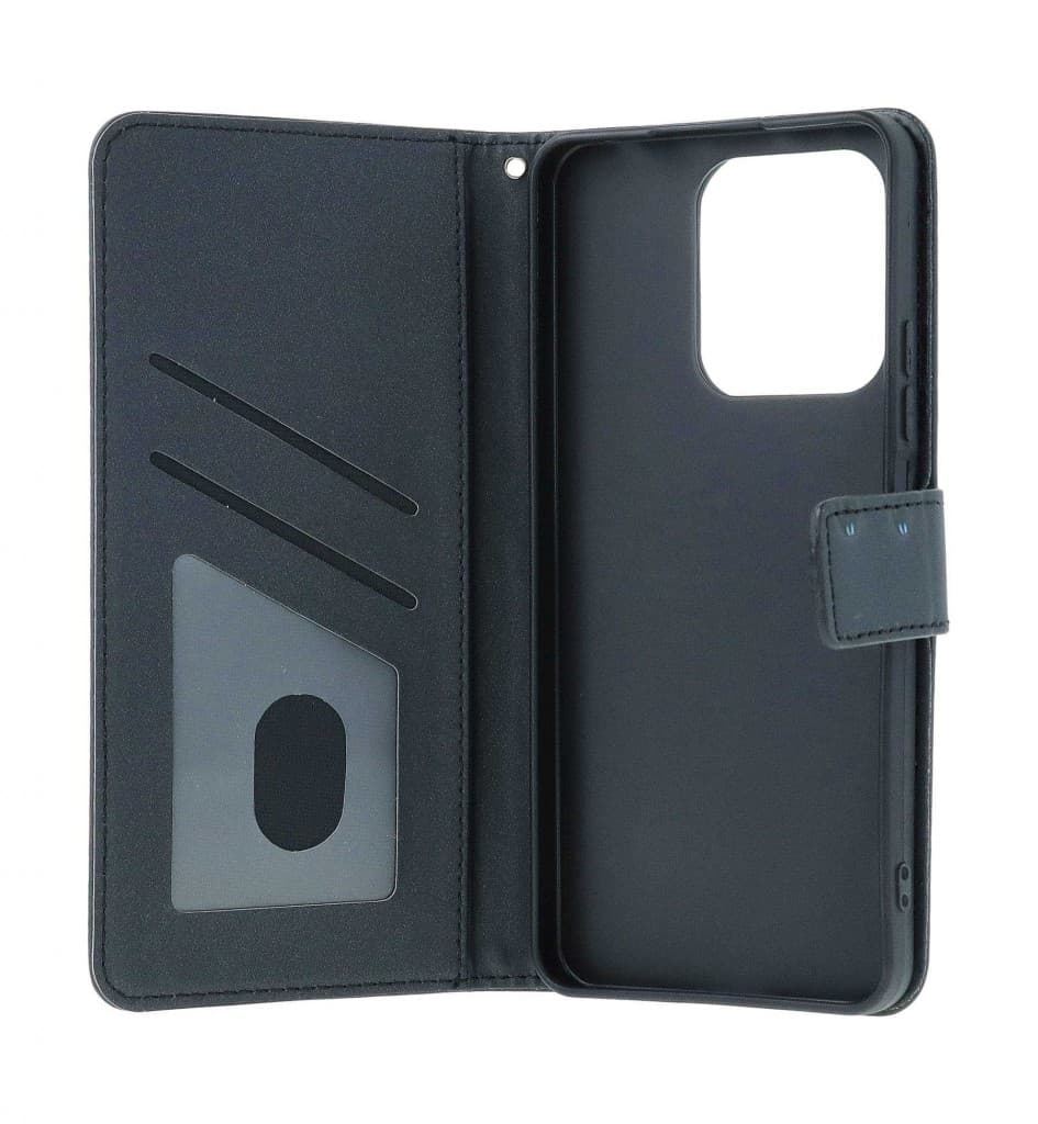 Pouzdro TopQ Xiaomi Redmi Note 13 knížkové černé s pandou 131048 - náhled 3