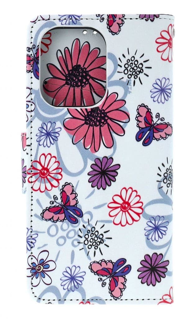 Pouzdro TopQ Xiaomi Redmi Note 13 knížkové Flowers 129995 - náhled 2