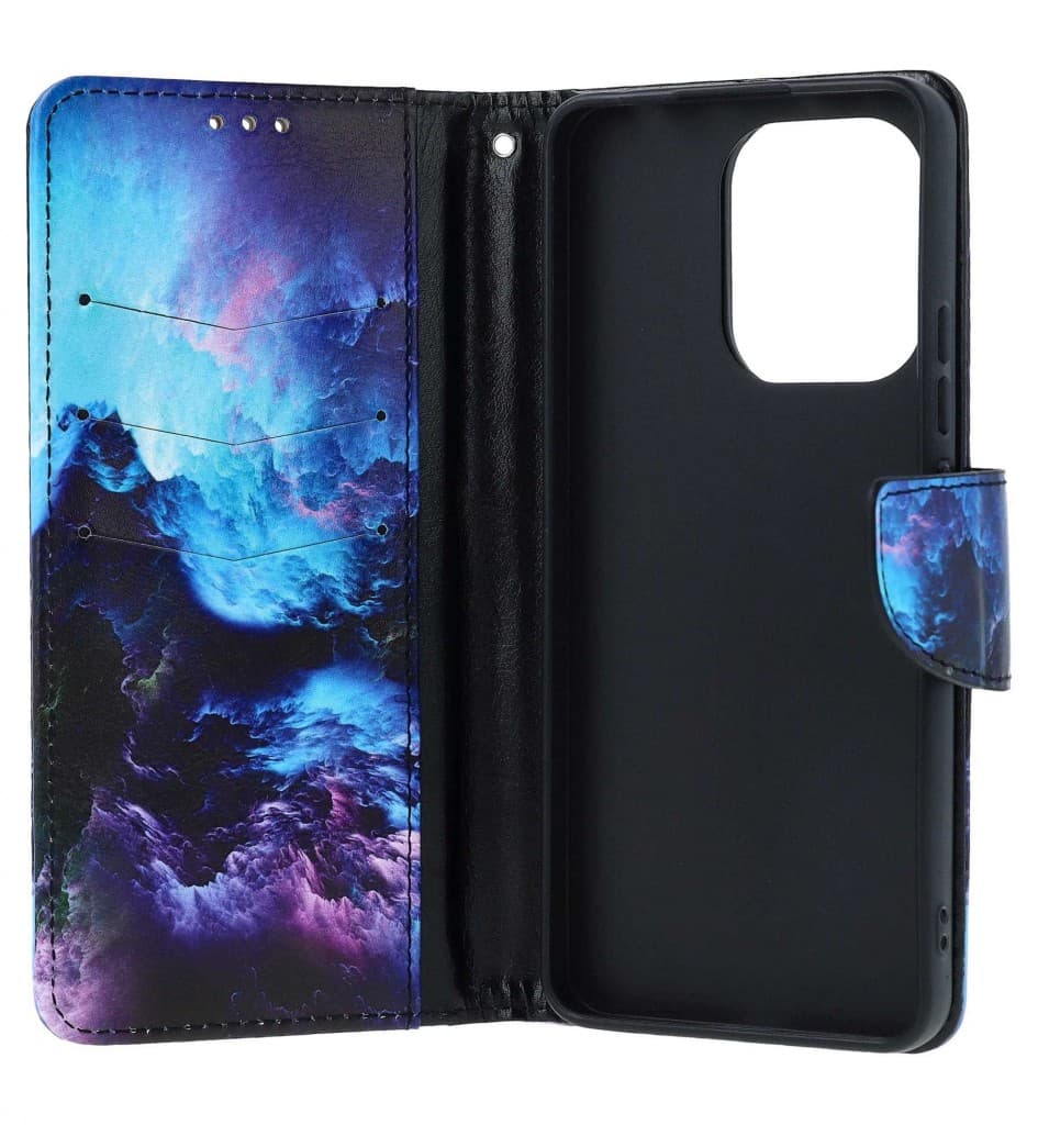 Pouzdro TopQ Xiaomi Redmi Note 13 knížkové Obloha 130006 - náhled 3