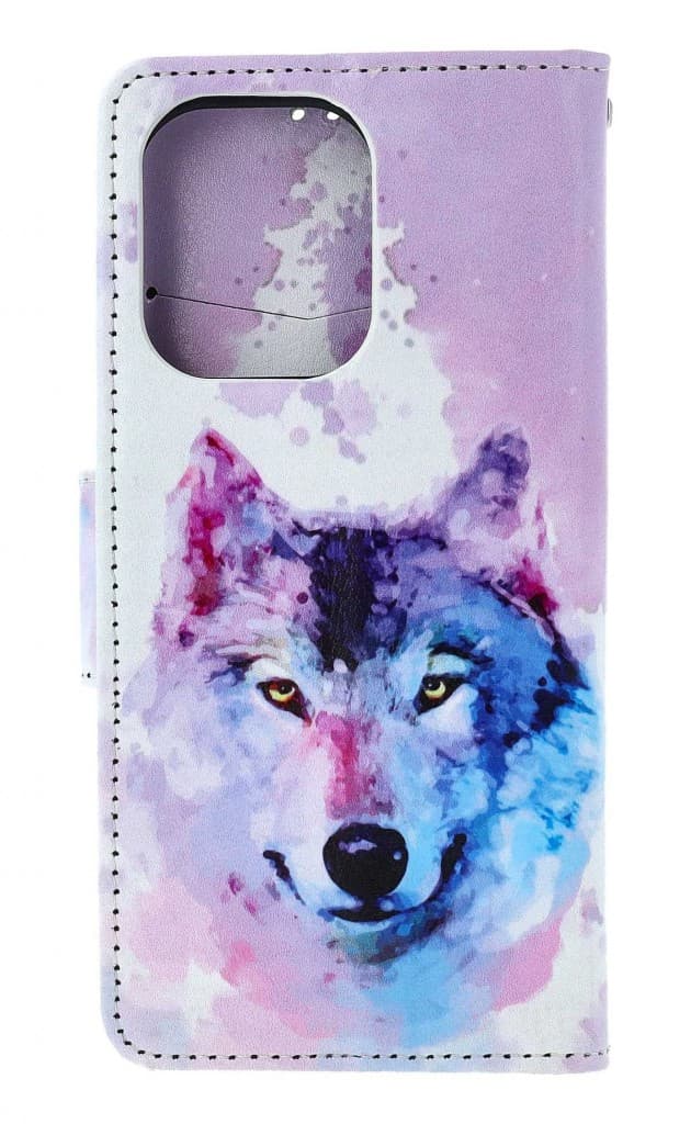 Pouzdro TopQ Xiaomi Redmi Note 13 knížkové Polární vlk 130014 - náhled 2