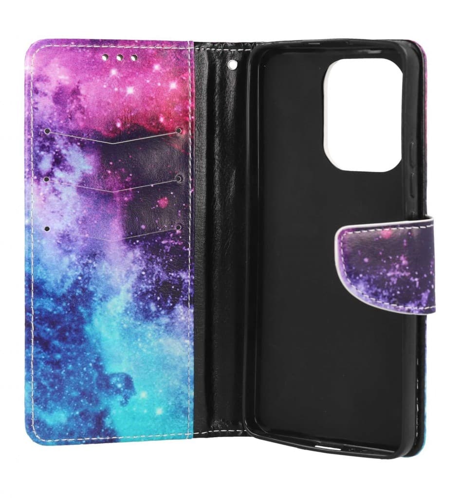Pouzdro TopQ Xiaomi Redmi Note 13 knížkové Vesmír 121371 - náhled 3