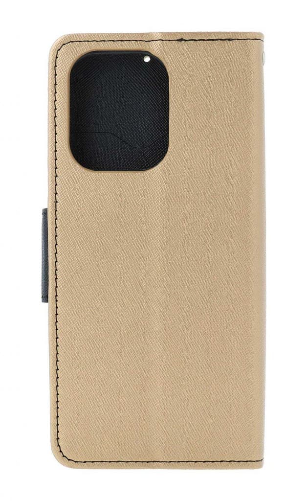 Pouzdro TopQ Xiaomi Redmi Note 13 knížkové zlaté 130649 - náhled 2