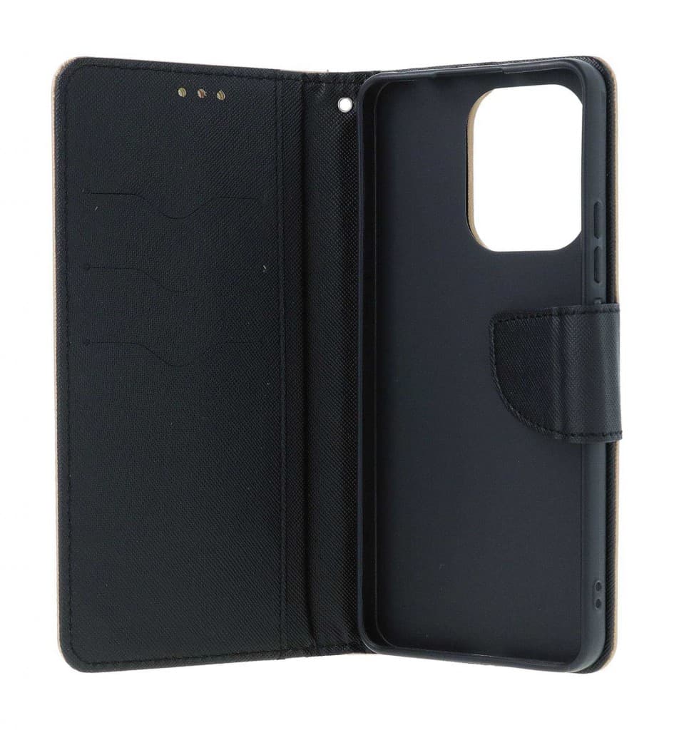 Pouzdro TopQ Xiaomi Redmi Note 13 knížkové zlaté 130649 - náhled 3