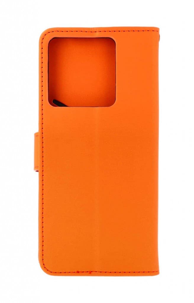 Pouzdro TopQ Xiaomi Redmi Note 13 Pro 5G knížkové oranžové s žabkou 131065 - náhled 2