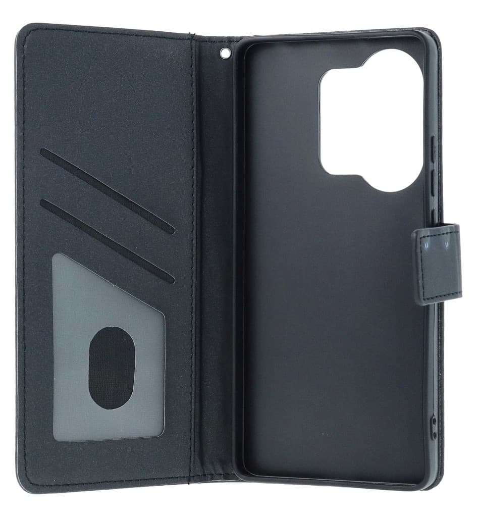 Pouzdro TopQ Xiaomi Redmi Note 13 Pro knížkové černé s pandou 131052 - náhled 3