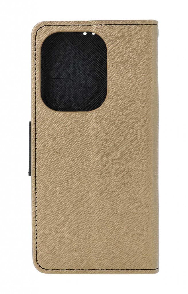 Pouzdro TopQ Xiaomi Redmi Note 13 Pro knížkové zlaté 130642 - náhled 2