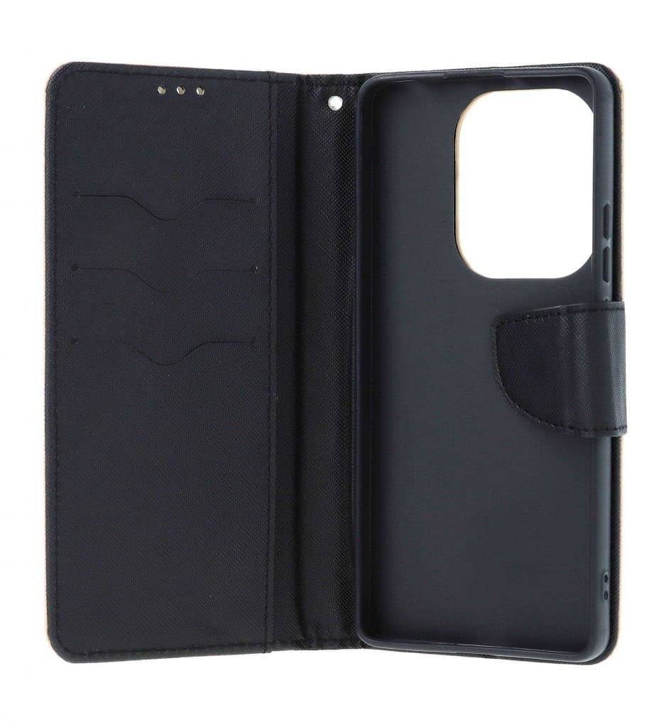 Pouzdro TopQ Xiaomi Redmi Note 13 Pro knížkové zlaté 130642 - náhled 3