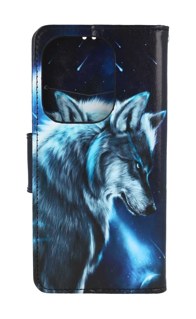 Pouzdro TopQ Xiaomi Redmi Note 13 Pro knížkové Vlkodlak 127719 - náhled 2