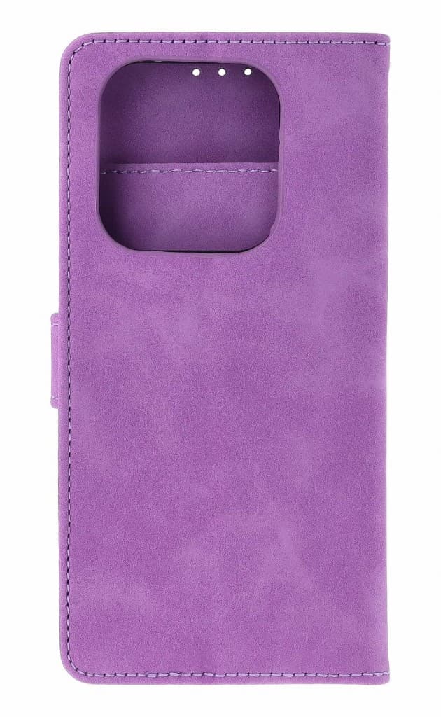 Pouzdro TopQ Xiaomi Redmi Note 14 knížkové se zipem fialové 136583 - náhled 2