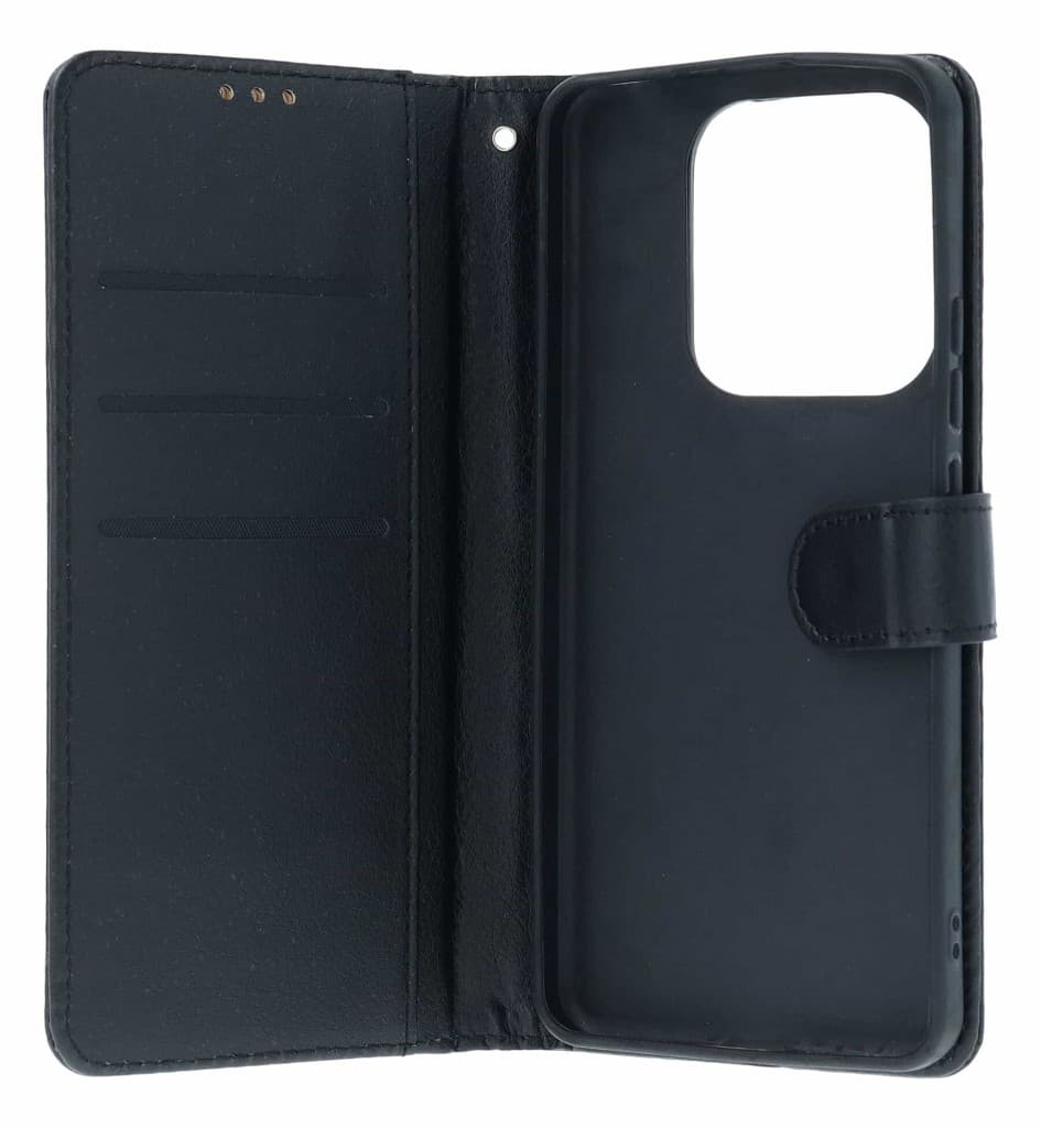Pouzdro TopQ Xiaomi Redmi Note 14 5G knížkové černé s přezkou 137342 - náhled 3