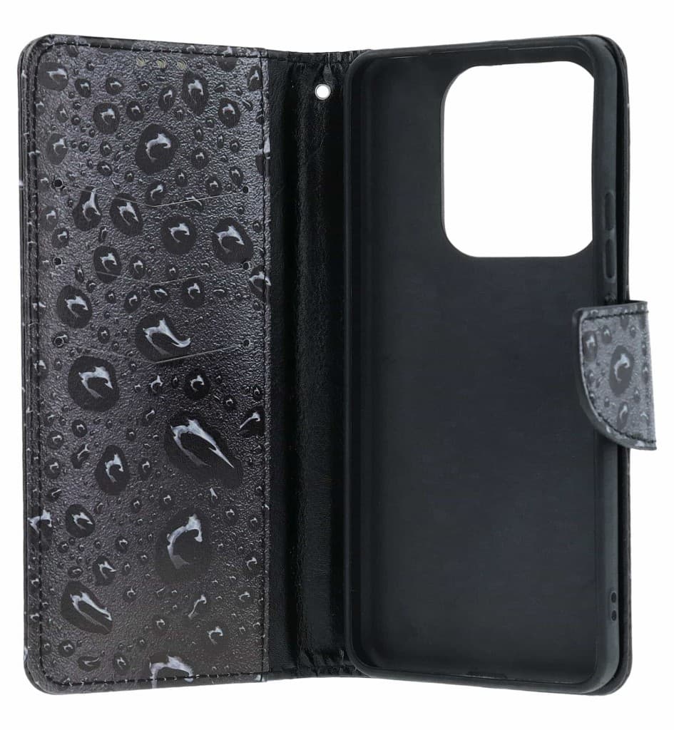 Pouzdro TopQ Xiaomi Redmi Note 14 5G knížkové Kapky 137272 - náhled 3