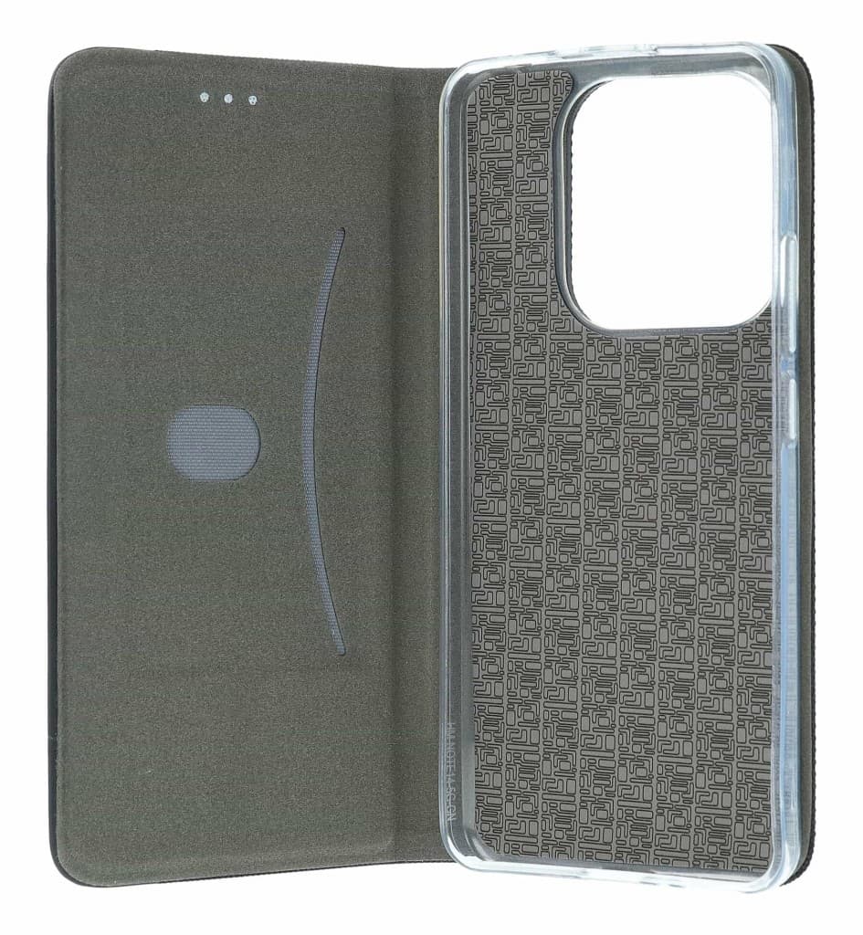 Pouzdro TopQ Xiaomi Redmi Note 14 5G knížkové Sensitive Book černé 136189 - náhled 3