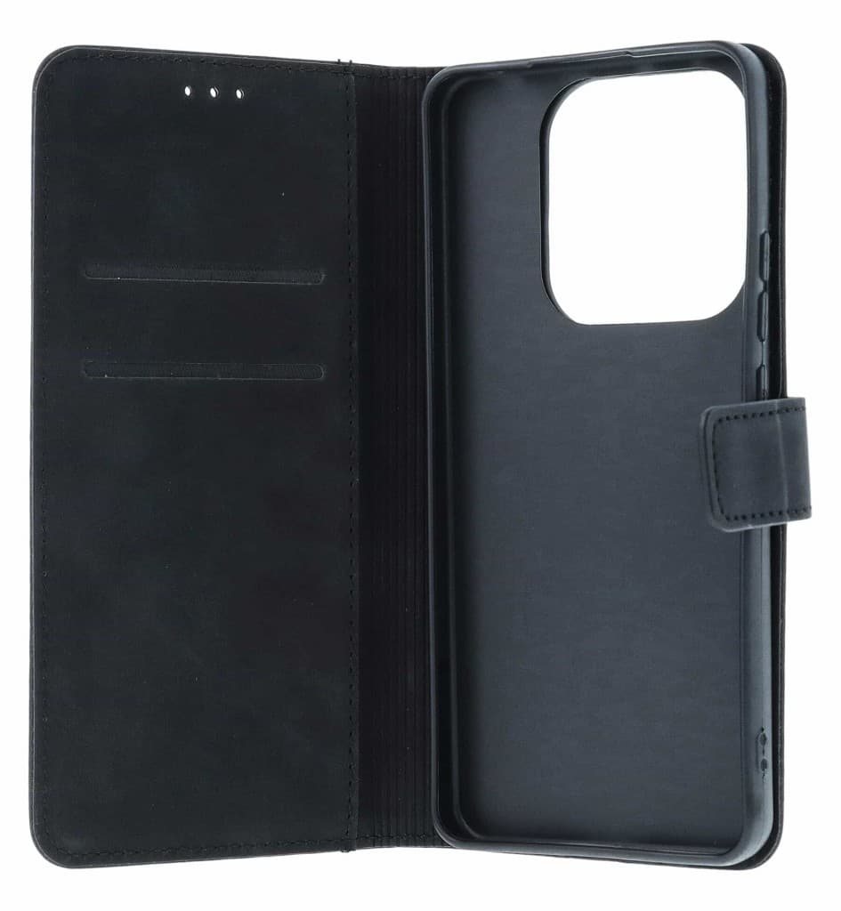 Pouzdro TopQ Tender Xiaomi Redmi Note 14 5G knížkové černé 135566 - náhled 3