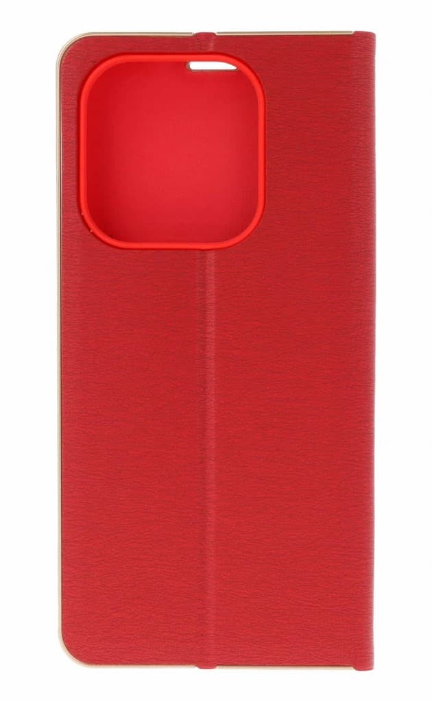 Pouzdro TopQ Xiaomi Redmi Note 14 knížkové Luna Book červené 166049 - náhled 2
