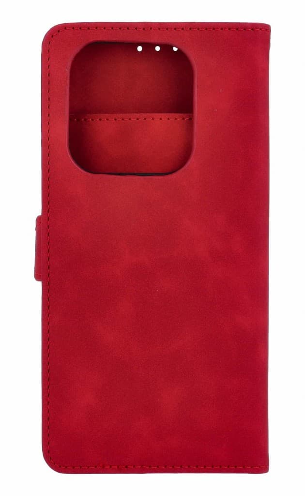 Pouzdro TopQ Xiaomi Redmi Note 14 knížkové se zipem červené 136585 - náhled 2