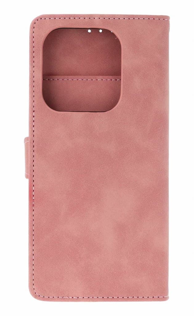 Pouzdro TopQ Xiaomi Redmi Note 14 knížkové se zipem růžové 136584 - náhled 2
