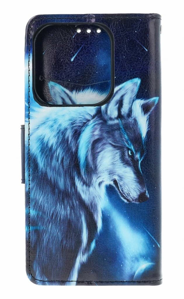 Pouzdro TopQ Xiaomi Redmi Note 14 knížkové Vlkodlak 138632 - náhled 2