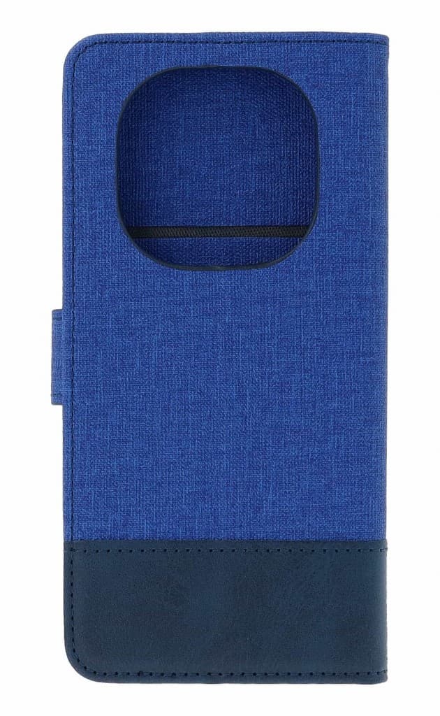 Pouzdro TopQ GOMMA Xiaomi Redmi Note 14 Pro+ 5G knížkové modré 136191 - náhled 2