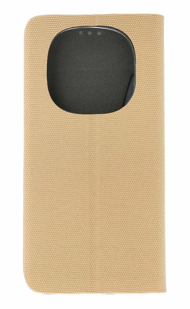 Pouzdro TopQ Xiaomi Redmi Note 14 Pro+ 5G knížkové Sensitive Book zlaté 136368 - náhled 2