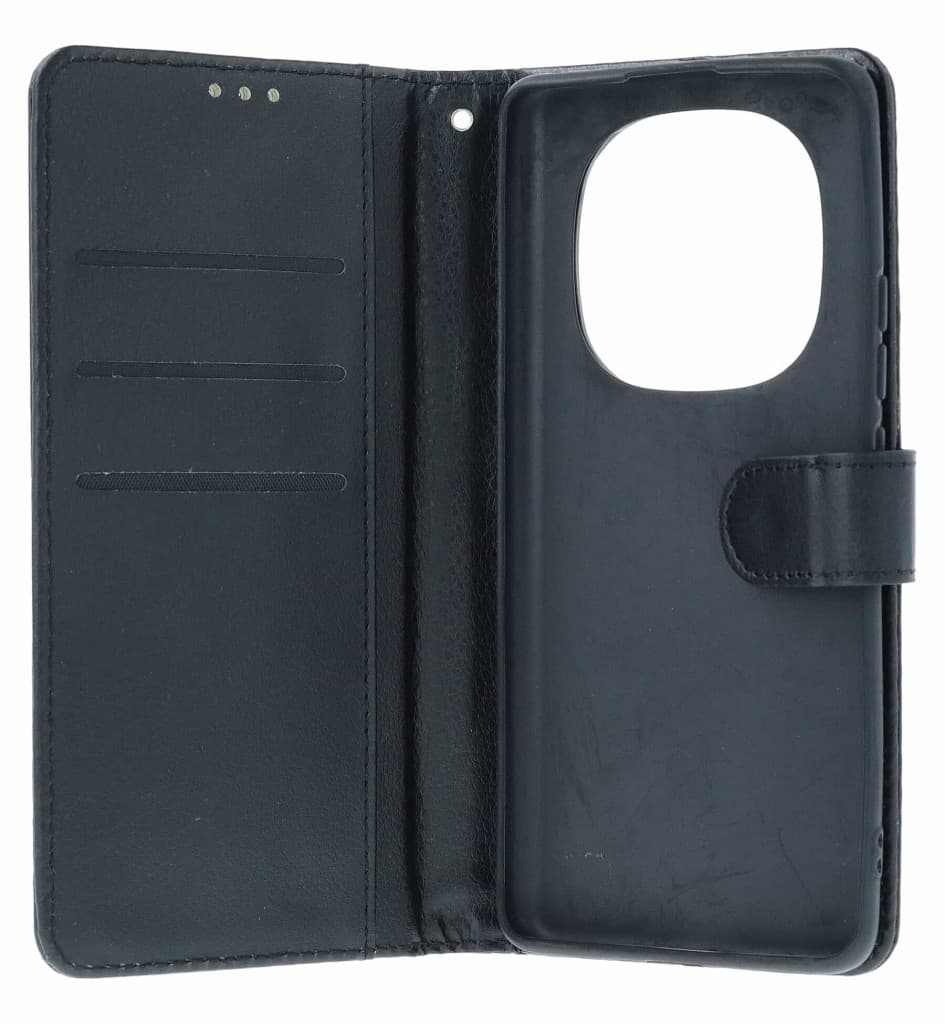 Pouzdro TopQ Xiaomi Redmi Note 14 Pro knížkové černé s přezkou 137343 - náhled 3