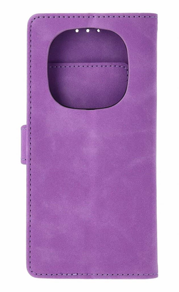 Pouzdro TopQ Xiaomi Redmi Note 15 5G knížkové se zipem fialové 171763 - náhled 2