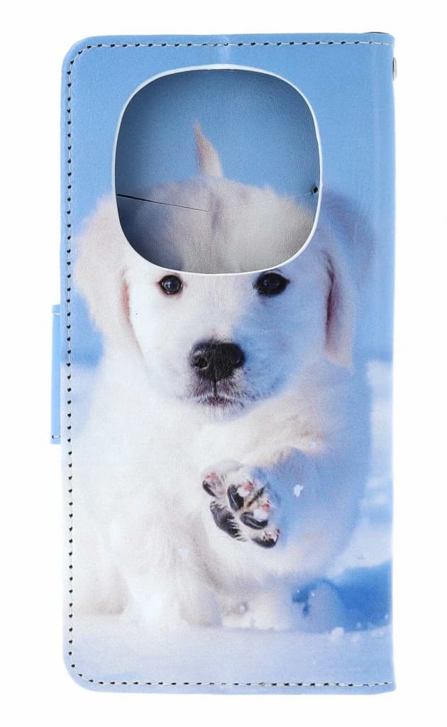 Pouzdro TopQ Xiaomi Redmi Note 15 5G knížkové Štěňátko 172272 - náhled 2