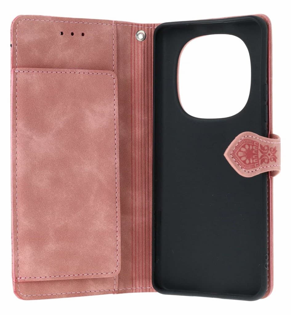 Pouzdro TopQ Xiaomi Redmi Note 15 knížkové se zipem růžové 171771 - náhled 3