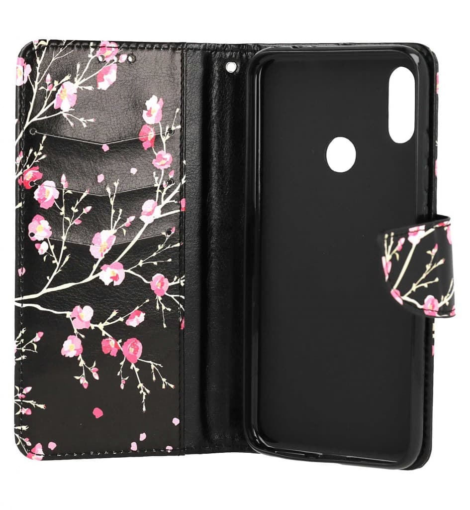Pouzdro TopQ Xiaomi Redmi Note 7 knížkové Noční květy 67735 - náhled 3