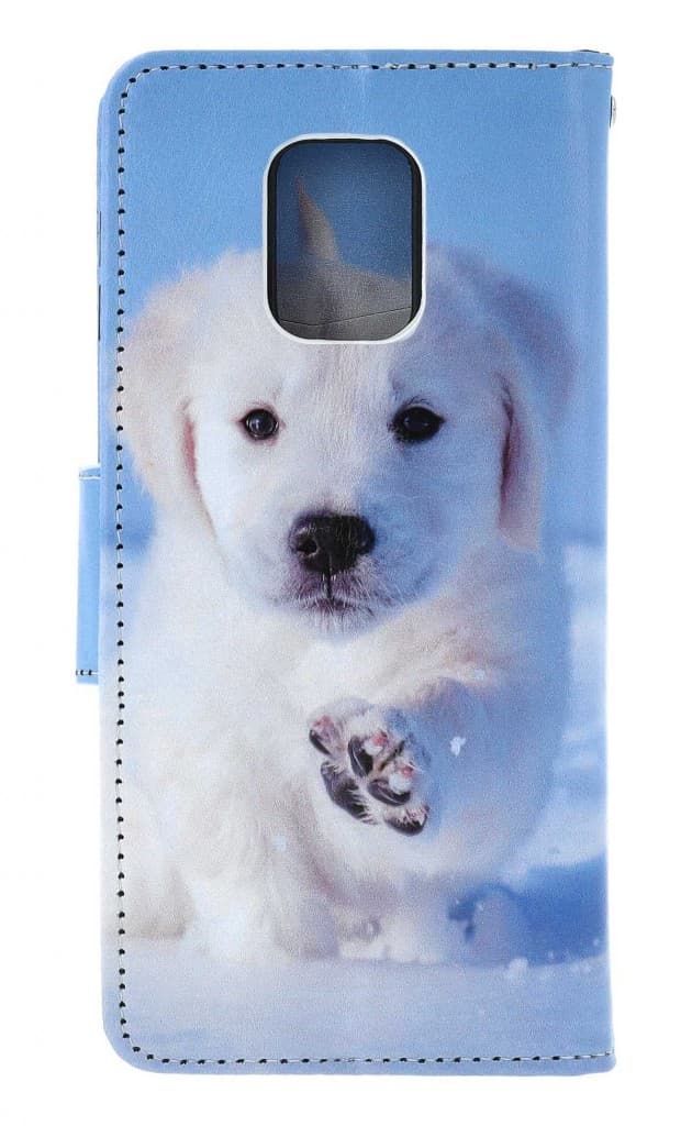 Pouzdro TopQ Xiaomi Redmi Note 9 Pro knížkové Štěňátko 54610 - náhled 2